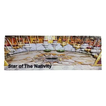 Star of the Nativity 3D magnet